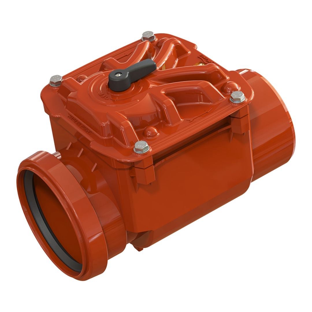 Kilitli Paslanmaz Çelik Klepe Atık Su Çekvalf TP 1048